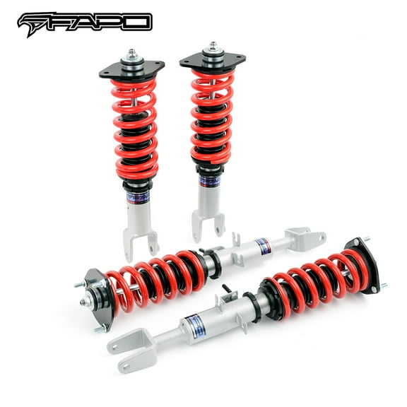 FAPO Hight Adjustable Coilover Suspension Kit, for Nissan 350Z/Nissan Fairlady Z Z33 2003-2008 for Infiniti G35 RWD V35 2003-2007，Mono-Tube Shock Absorber