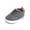 Dark Gray, variant on POIUYTR Baby Girls Boys Canvas Sneakers Soft Sole Infant First Walking Shoes Lightweight Slip-On Crib Shoes