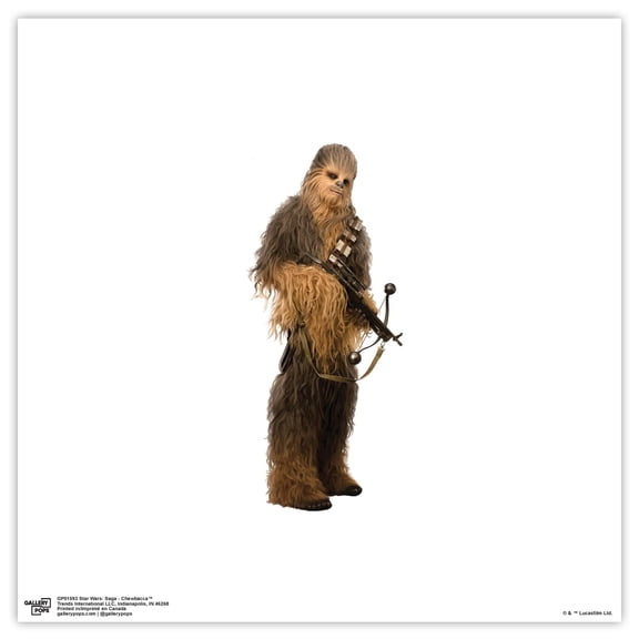 Gallery Pops Star Wars: Saga - Chewbacca Wall Art, Unframed Version, 12" x 12"