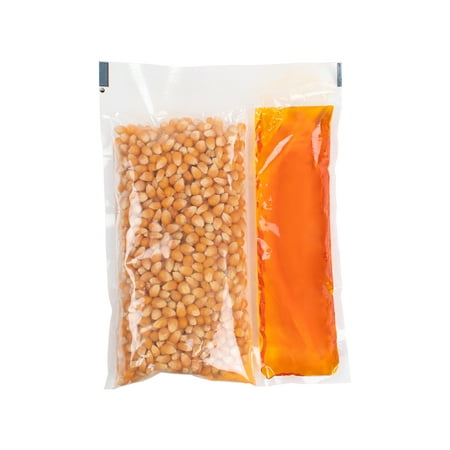 Nostalgia KPP2524 Best Tasting Premium 2.5-Ounce Popcorn, Oil & Seasoning Salt All-In-One Packs - 24 (The Best Popcorn Machine)