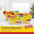 thumbnail image 2 of Gladware Holiday Food Storage Containers With Reversible Gift Tags 5 Count 24Oz, 2 of 6