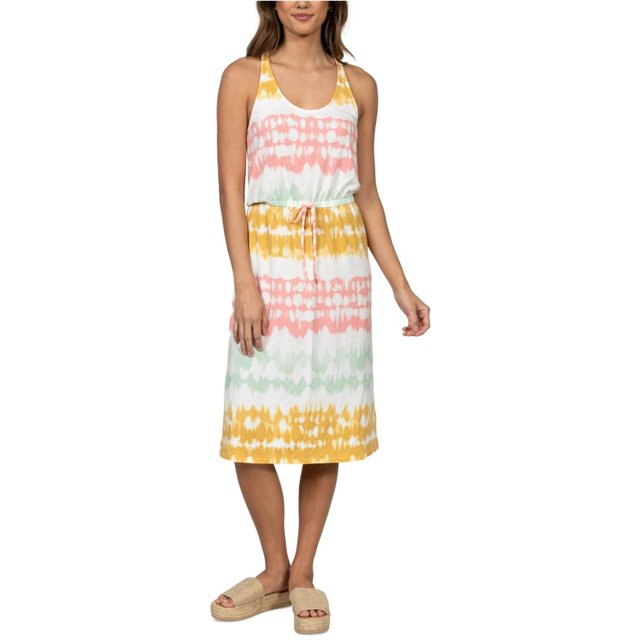 Hurley Lo Racerback Midi Vestido Mujer Bajastripe M