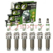 6 pc E3.80 E3 Spark Plugs compatible with 3478 3479 6215 91568 93815 9723 FXU16HR11 SILZKR6B10E SILZKR6B11 SILZKR6D8E SILZKR7B11 ZXU20HCR8
