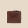 thumbnail image 4 of gcong Slim Minimalist Zipper Purse for Women Men Compact Card Holder Wallet with Key Ring Organizer, 4 of 4