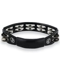 thumbnail image 4 of LP150 Cyclops Tambourine, Hand Held, Black, Steel Jingles, 4 of 6