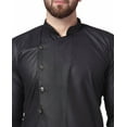 thumbnail image 5 of Mens Designer Wear Indian Linen Bollywood Achkan Pathani Style Kurta Pyjama Set, 5 of 5