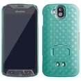 thumbnail image 4 of Nakedcellphone Case compatible with Kyocera Duraforce Pro Phone, Slim Ribbed Hard Shell Cover with Kickstand for E6810, E6820, E6830, E6833, E6800, 4 of 5
