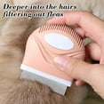 thumbnail image 3 of Pet Flea Comb for Cats and Dogs - Stainless Steel Detangling Grooming Tool, Fine-Tooth Design for Removing Debris & Dandruff, 1-Pack Professional Pet Hair Removal Comb, 3 of 5