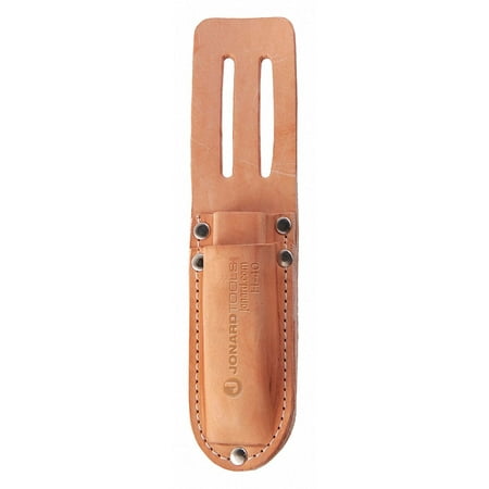 Silver Tool Belt - Jonard Tools Tan Tool Holder, Leather, Fits Belts Up To (In.): 2 Leather H-40