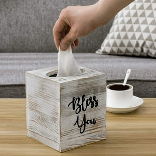 Scripture Wood Sign - God Bless You Tissue Box Cover – The InSpirited Home