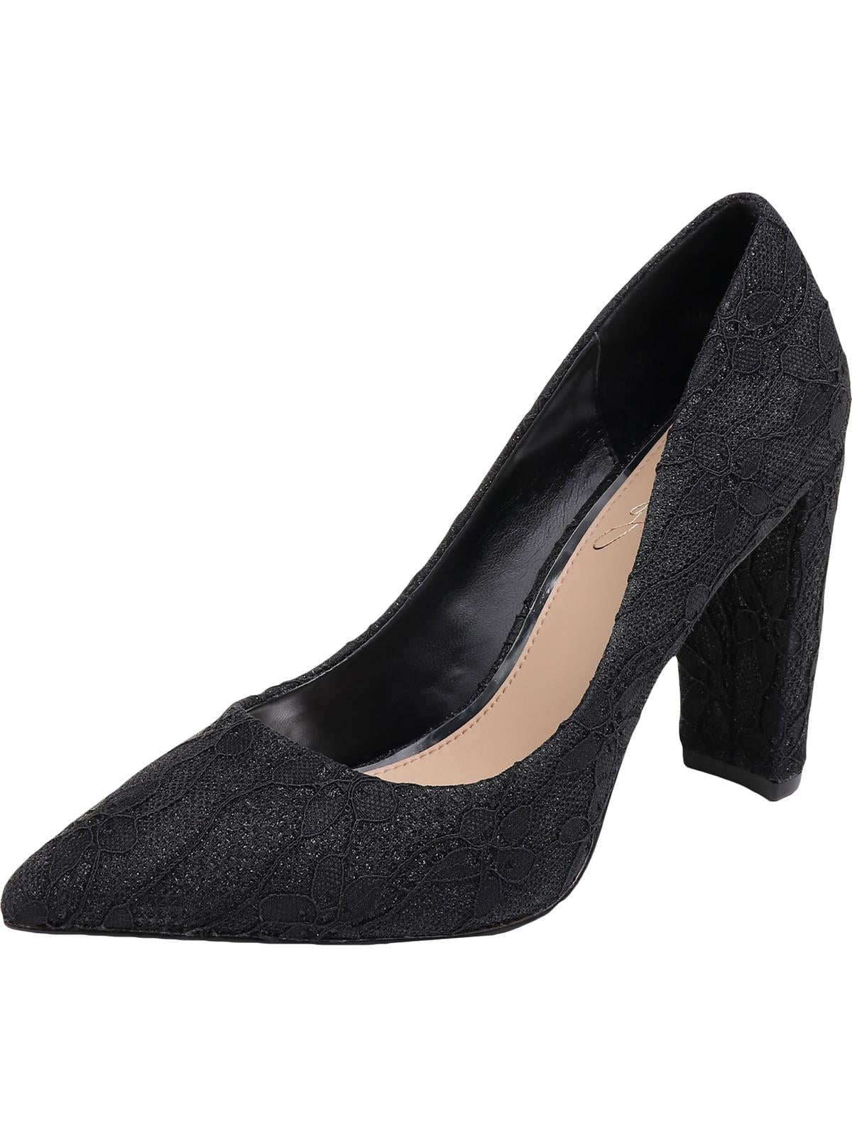 badgley mischka black pumps