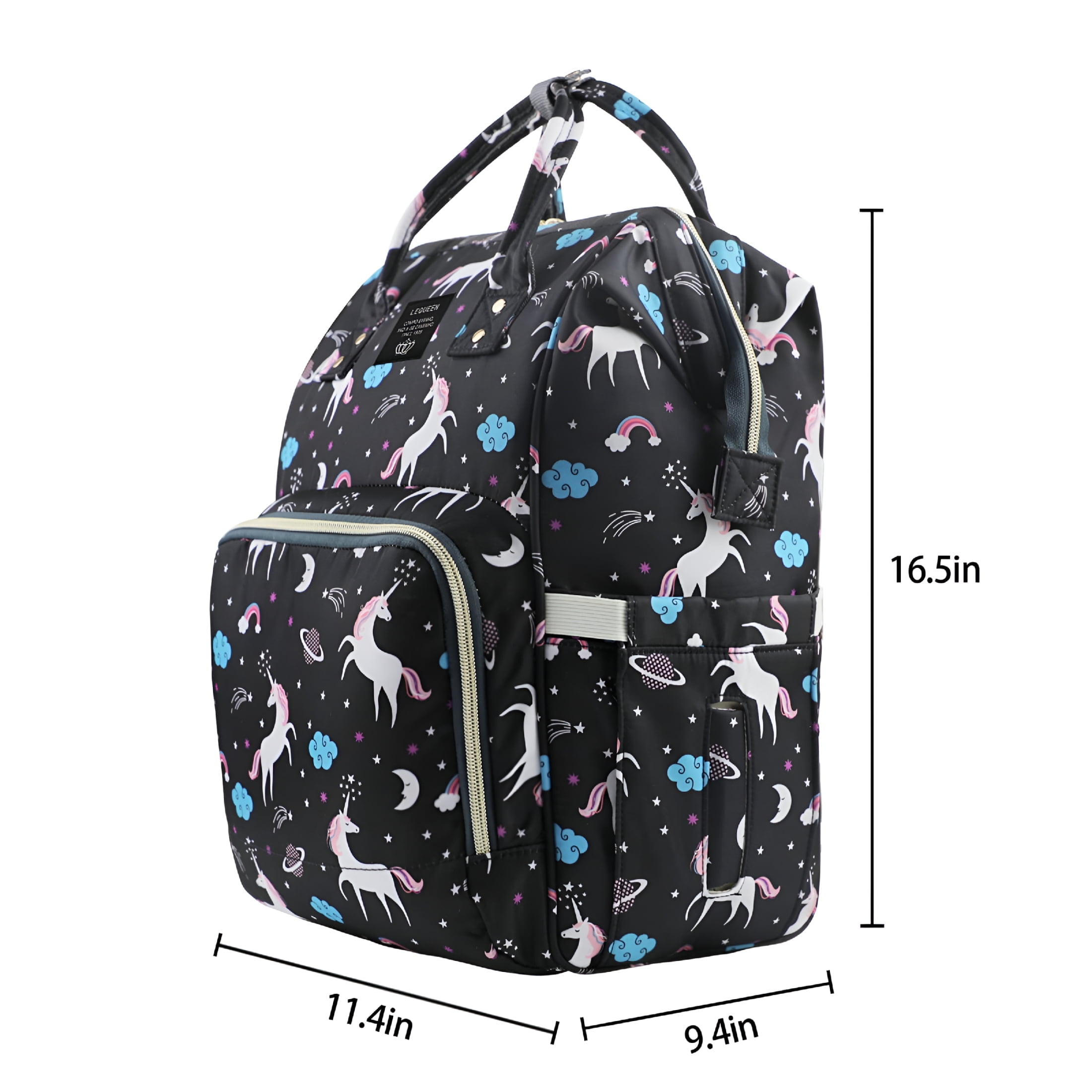 GASTROPOD 2026 New Mommy Baby Diaper Bag Backpack for Boy Girl,Insulated Pocket Changing Nappy,Navy