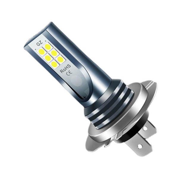 Bombilla de luz antiniebla para coche H7, 12V, 24V, lámpara antiniebla automática, 30000LM, IP67, resistente al agua, superbrillante