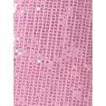 thumbnail image 5 of DARING DIVA Elegant Sequin One Shoulder Midi-Length Party Dress XS Pink, 5 of 6