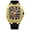 Gold, variant on MINI FOCUS Quartz Watch Men's Chronograph Silicone Luxury Waterproof Sports Luminous Watch