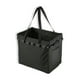 thumbnail image 2 of Yuarrent Bolsa de tela Oxford para leña, bolsa plegable para troncos de fogata, bolsa de almacenamiento, contenedor para patio trasero para el hogar, carpas Negro Yuarrent OD023360-02, 2 of 6