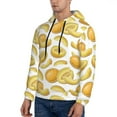 thumbnail image 2 of Hoodies for Men - Funny Yellow Cantaloupe Long Sleeve Comfrt Men'S Fashion Hoodies & Sweatshirts, Sweatshirts for Men Hoodies Pullover Clothing Clothes with Pouch, 2 of 7