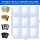 thumbnail image 4 of 32 Piezas Protectores de Tarjetas Coleccionables, 576 Bolsillos Páginas de Fundas para Tarjetas de Doble Cara 11 Agujeros Hojas de Carpeta de Plástico Protectores de Naipes Transparentes oso de fresa  Electrónica, 4 of 5