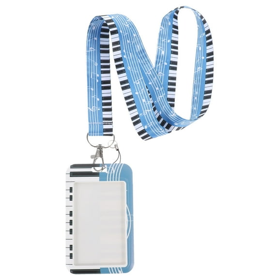 FRCOLOR ID Badge Holder with Lanyard ID Card Holder Teacher Badge Holder Colored Pattern Card Sleeve