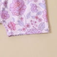 thumbnail image 6 of TAIAOJING Toddler Girls Short Sleeve T Shirt Pullover Tops Floral Prints Shorts Outfits For 6-12 Months, 6 of 6