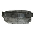 thumbnail image 3 of Large Black Solid Leather Waist Fanny Pack Belt Bag Travel Hip Purse Mens Womens Marshal, 3 of 7