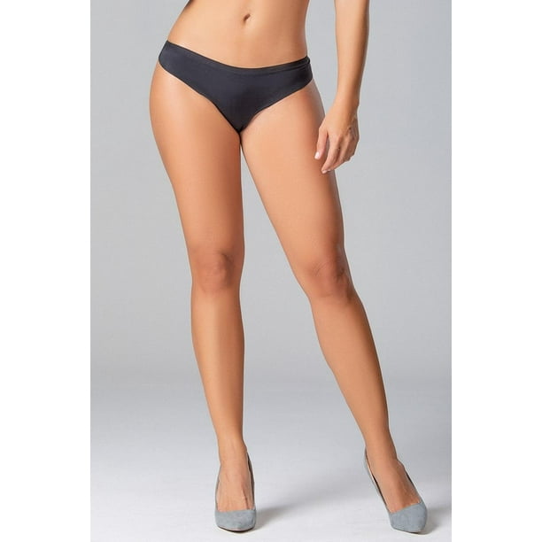 Panty Brasilera Invisible Microfibra 022389 negro L Diane Geordi Colombia 022389 Walmart en linea