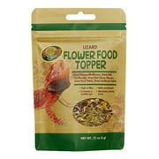 Lizard Flower Food Topper (0.21oz) - Includes Attached DBDPet Pro-Tip Guide - Smells amazing! Bearded Dragon Salad Topper