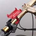 thumbnail image 3 of ziyahi Vélo en Alliage d'Aluminium Support de Support de Téléphone Support de Clip Rouge 1Set, 3 of 6