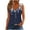 Navy, variant on XMMSWDLA Summer Tank Cute Tops Women Casual Sleeveless Shirt Loose Fit Scoop Neck O Ring Shoulder Blouse Navy Tank Top Dress Women