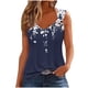 thumbnail image 2 of Puntoco Camisola básica para mujer Camiseta sin mangas con estampado para mujer Camiseta holgada sin mangas, 2 of 3