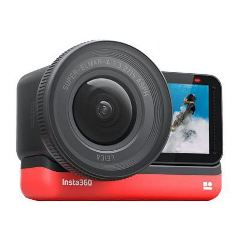 - 5.3K to - ONE Leica 30 - 19 1-Inch fps 16ft / up MP Insta360 Wi-Fi, R Edition underwater - Action - - Bluetooth camera