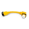 thumbnail image 6 of Camco 55627 PowerGrip 18" Electrical Adapter - 50AM Locking End to 50AF 90-Degree Locking End, 6 of 8