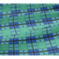 thumbnail image 5 of oneOone Viscose Jersey Fabric Madras Check Fabric Prints By Yard 60 Inch Wide, 5 of 5