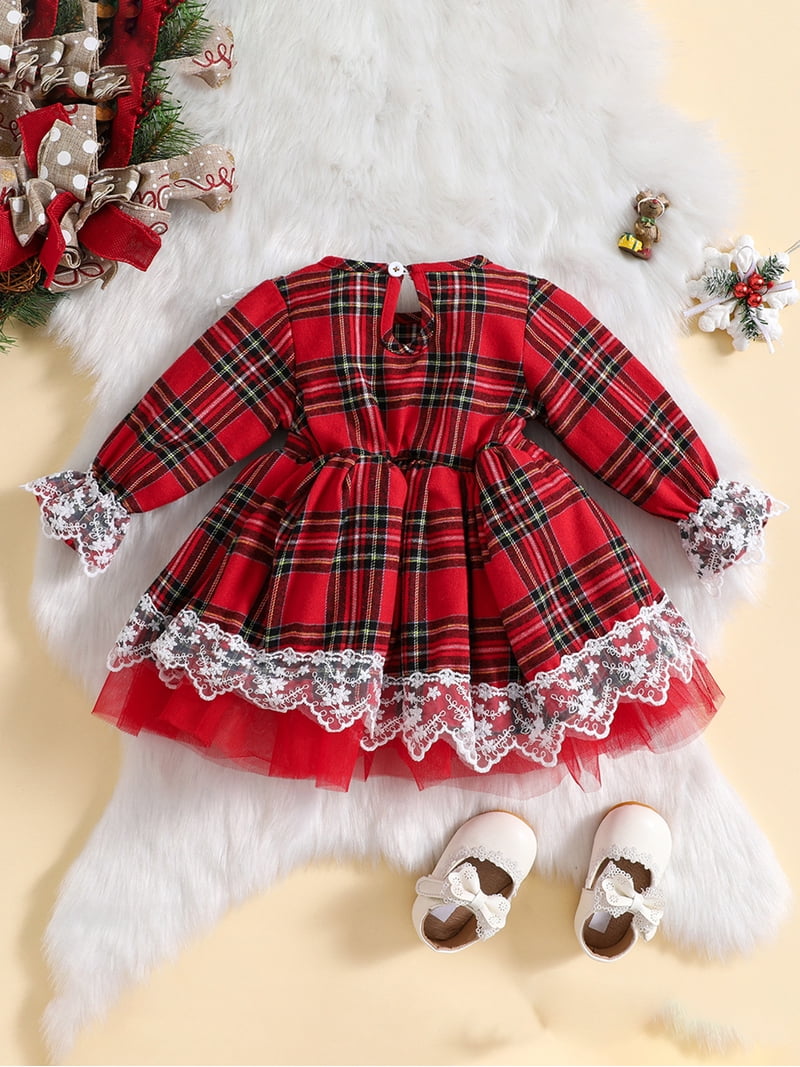 white christmas dresses Simply Southern Preppy Classic Christmas Reindeer Holiday Toddler Dres