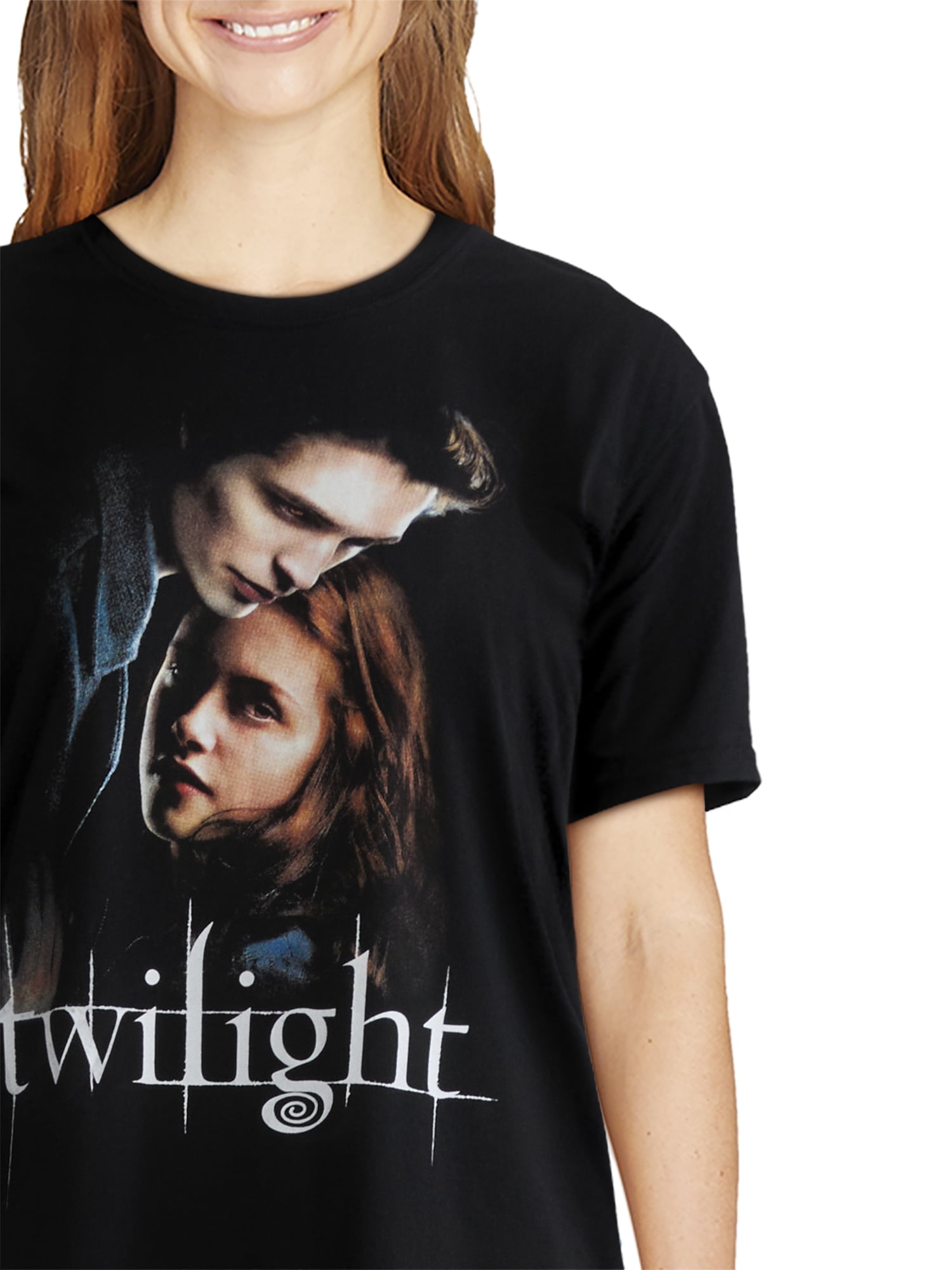 Twilight Movie Women's Graphic Tee with Short Sleeves, Sizes XXS