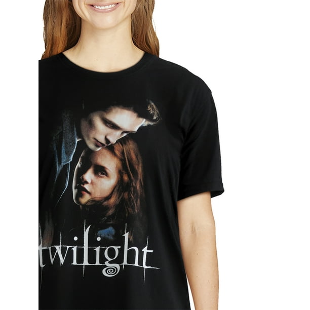 Twilight Movie Women's Graphic Tee with Short Sleeves, Sizes XXS