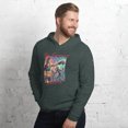 thumbnail image 3 of The Fittest Survive Unisex boxing hoodie (Heather Forest, S), 3 of 4