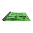 thumbnail image 2 of Ahgly Company Indoor Round Abstract Green Modern Area Rugs, 6' Round, 2 of 4