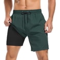 thumbnail image 1 of SURJDE Mens Swim Trunks Quick Dry Mens Board Shorts Bathing Suits Mens Swim Trunks with Compression Liner, 1 of 5