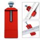 thumbnail image 1 of Regla de acero, bloque de posicionamiento, marca de dibujo, indicador de línea, localizador de marcado, carpintero, indicador de para Macarena Bloque de posicionamiento, 1 of 7