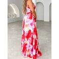 thumbnail image 3 of Printed One Shoulder Asymmetrical Maxi Dress, 3 of 10