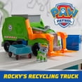 thumbnail image 3 of PAW Patrol: Crush N’ Roll Recycling Truck Vehicle with Collectible Rocky Figure & Mini Vehicle, for Kids Ages 3+, 3 of 8