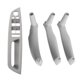 thumbnail image 2 of 4x cubierta embellecedora para manija de puerta interior RHD apta para BMW X5 E70 X6 E71 E72 gris, 2 of 4