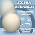 thumbnail image 6 of BESTSKY Exercise Ball,9.84in Exercise Balls,Anti-Slip Yoga Ball,White, 6 of 7