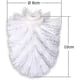 thumbnail image 2 of 6 Pack WC Spare Brush Head White Spare Brushes White Brush Head Individually Replaceable White Toilet Brush Toilet Brushes Toilet Brushes 6 Spare Toil, 2 of 5