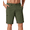 Grey, variant on COOFANDY Mens Hybrid Casual Golf Shorts 9" Stretch Lightweight Quick Dry Summer Hiking Travel Shorts with Zipper Pockets
