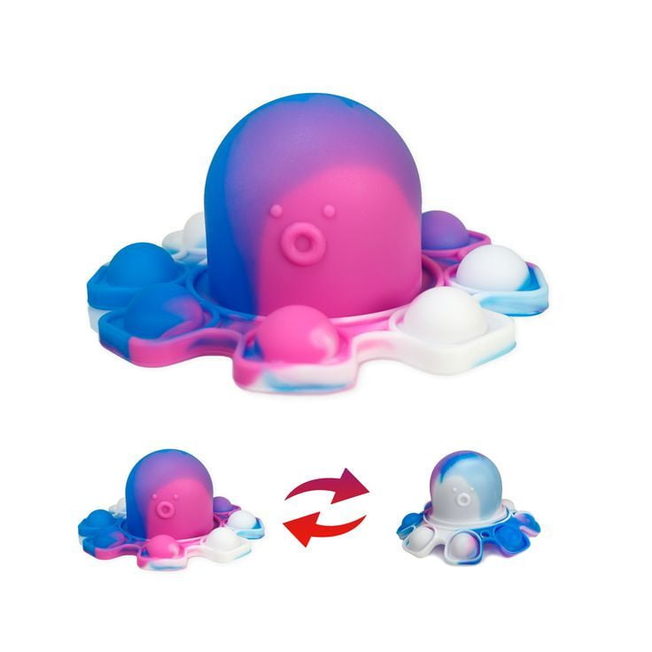 octopus keychain pop it