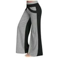 thumbnail image 4 of Sngxgn Women's High Waist Breathable Leggings Lined Leggings(Grey,XL), 4 of 4