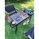 thumbnail image 3 of Lohascamping, ligero, plegable, multifuncional, mesa IGT, rollo, brasero, pierna ajustable, escritorio, quemador de escritorio, mesa de barbacoa, 3 of 4