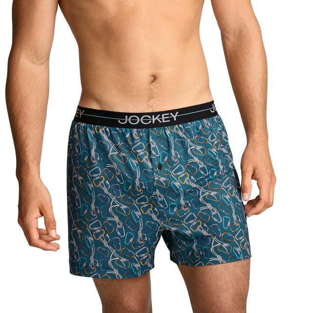 Jockey Boxeur Actif en Microfibre pour Hommes 4,5 Po